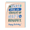 view Em & Friends Gift to Humanity Birthday Sticker Card Blank Greeting Cards with Envelope by Em and Friends, SKU 2-02810