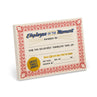 view Em & Friends Employee of the Moment Certificate Pad (Refresh) Note Pads by Em and Friends, SKU 2-02847
