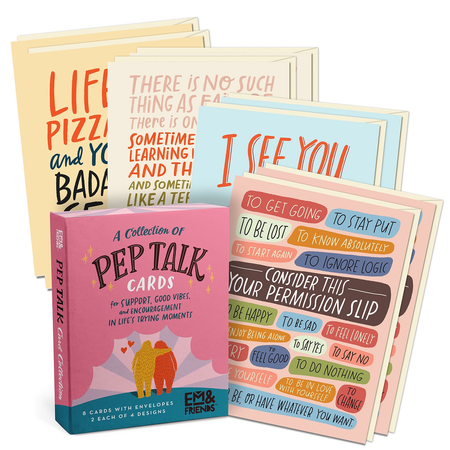 Pep Talk Note Pads by Emily McDowell& Friends