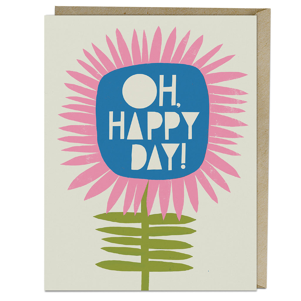 Em & Friends Happy Day Card Blank Greeting Cards with Envelope by Em and Friends, SKU 2-02871