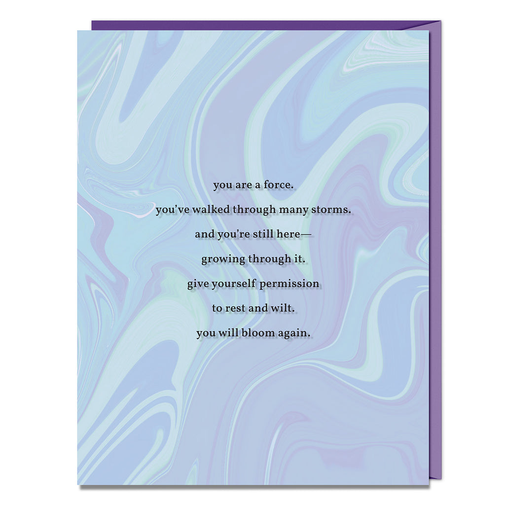 Alex Elle A Force Encouragement Card by Em & Friends, SKU 2-02886