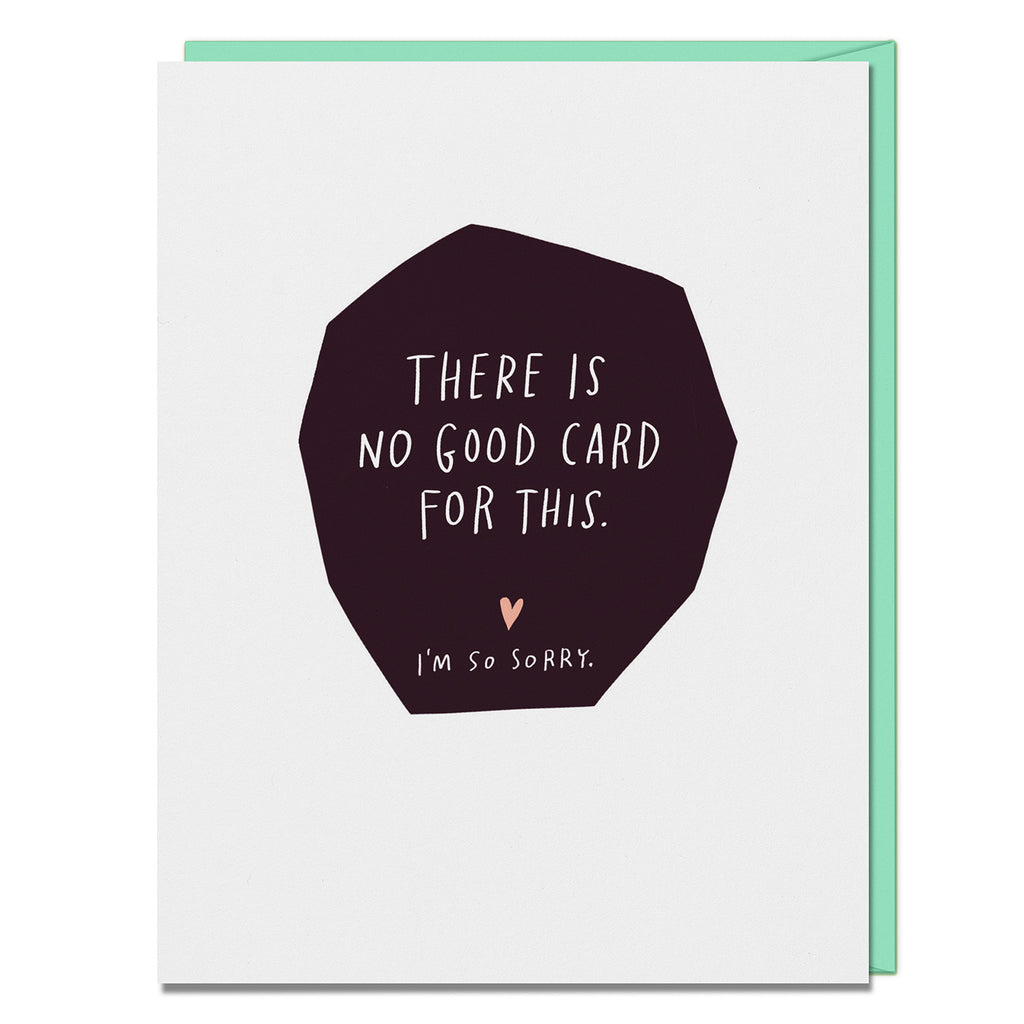 No Good Card For This Empathy Card, Box of 8 Single by Em & Friends, SKU 2-02889