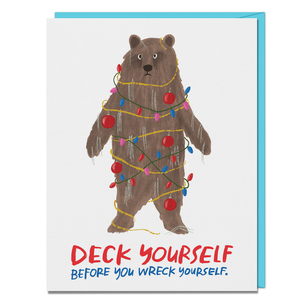 Deck Yourself Cards, Box of 8 Single Holiday Cards, SKU 2-02892
