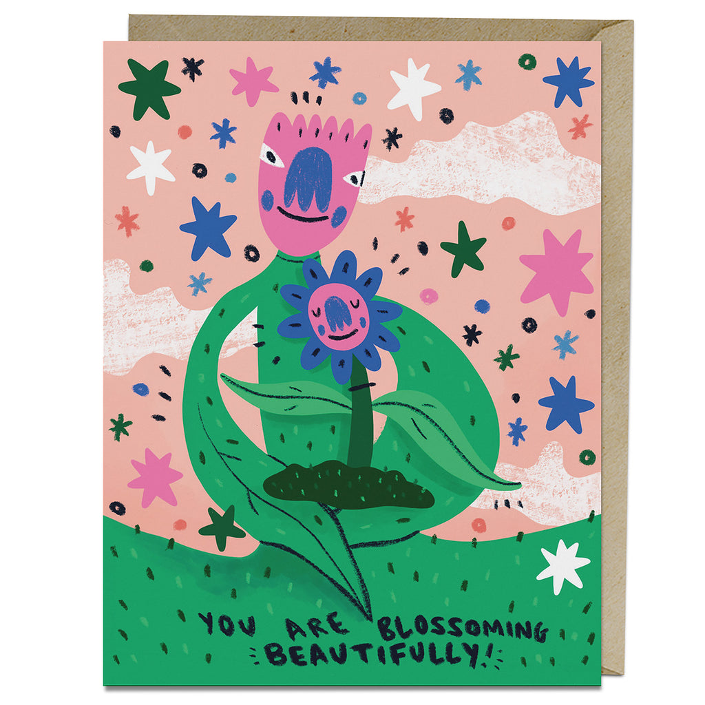 Barry Lee Blossoming Beautifully Encouragement Card by Em & Friends (SKU: 2-02912)