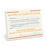 view Permission to Let Yourself Off the Hook Notepad by Em & Friends (SKU: 2-02917)