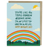 view Triple-Rainbow Bonus Mother's Day Card by Em & Friends (SKU: 2-02920)