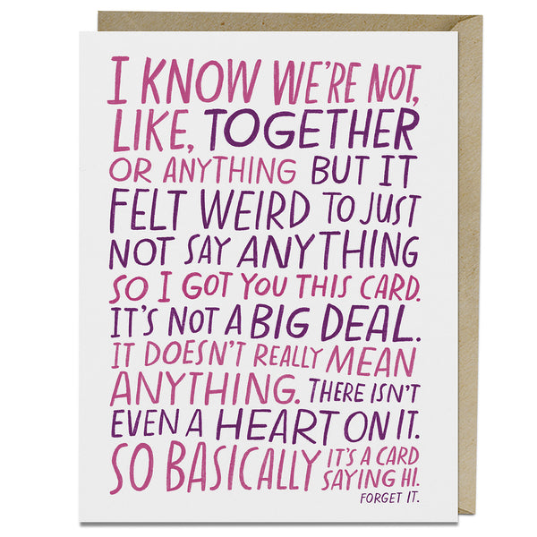 Emily McDowell - Love You Just Not Right Now Card – In Pursuit Mobile  Boutique