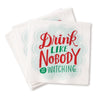 view Em & Friends Drink Like Nobody's Watching Cocktail Napkins, Pack of 20 Cocktail Napkins by Em and Friends, SKU 2-02396
