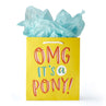 view Em & Friends OMG Pony Gift Bag by Em and Friends, SKU 2-02409