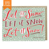 view Em & Friends Let It Snow Holiday Card, Box of 8 by Em and Friends, SKU 2-02088