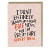view Em & Friends What Bae Means Card by Em and Friends, SKU 2-02268