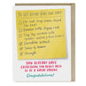 view Em & Friends Due Date Checklist Baby Card by Em and Friends, SKU 2-02339