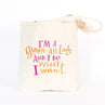 view Em & Friends Grown-Ass Lady Tote Bag by Em and Friends, SKU 2-02134