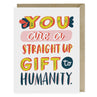 view Em & Friends Gift To Humanity Card Blank Greeting Cards with Envelope by Em and Friends, SKU 2-02543