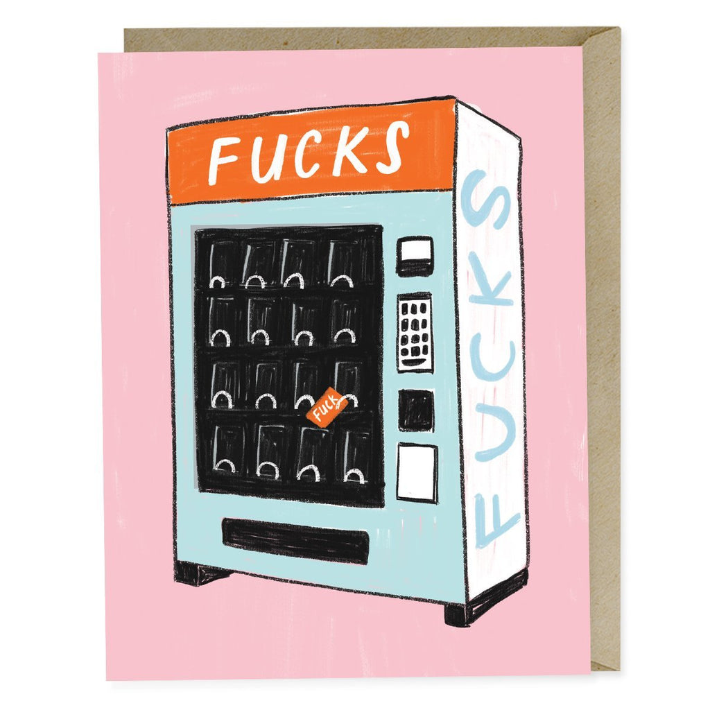 Em & Friends Fucks Vending Machine Card by Em and Friends, SKU 2-02546