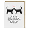 view Em & Friends Destroying My Reputation Love Card Blank Greeting Cards with Envelope by Em and Friends, SKU 2-02547