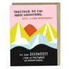 view Em & Friends Move Mountains Card Blank Greeting Cards with Envelope by Em and Friends, SKU 2-02552