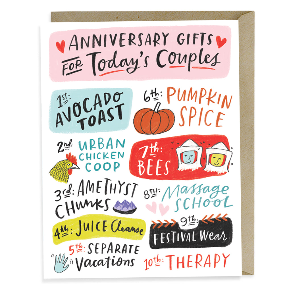 Em & Friends Today's Couples Anniversary Card by Em and Friends, SKU 2-02561