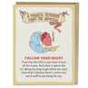 view Em & Friends Follow Your Heart Affirmators!® Greeting Card Blank Greeting Cards with Envelope by Em and Friends, SKU 2-02832