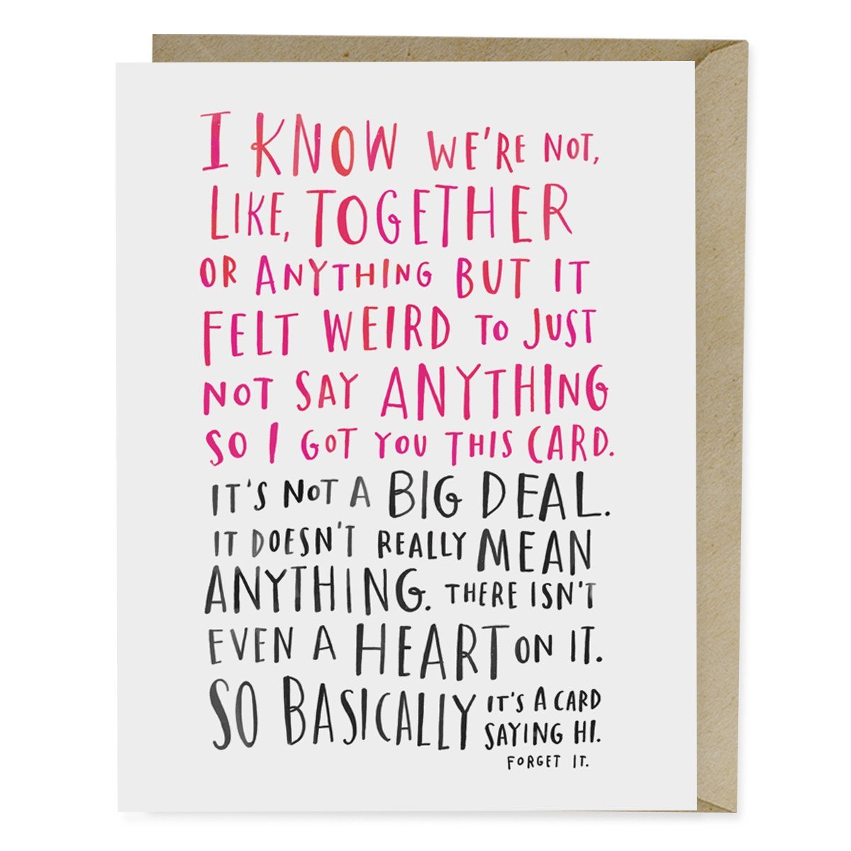 Awkward Happy Awkward Happy Birthday Card