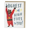 view Em & Friends Highest of High Fives Card Blank Greeting Cards with Envelope by Em and Friends, SKU 2-02022
