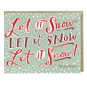 view Em & Friends Let it Snow Holiday Card by Em and Friends, SKU 2-02087