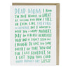 view Em & Friends Awkward Mother's Day Card Blank Greeting Cards with Envelope by Em and Friends, SKU 2-02074