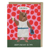 view Em & Friends Cheers Bear Holiday Card Sale Greeting Card by Em and Friends, SKU 2-02189