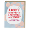 view Em & Friends Illness Is Not A Journey Empathy Card & Sympathy Card Blank Greeting Cards with Envelope by Em and Friends, SKU 2-02207